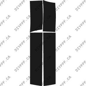 Door Panels, L&R 2002-2009 GMC Envoy 09-02 4D SUV PPF