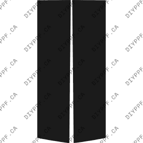 Door Panels Front, L&R 2002-2009 GMC Envoy 09-02 4D SUV PPF