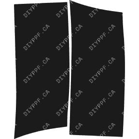 Door Panels Rear, L&R 2002-2009 GMC Envoy 09-02 4D SUV PPF