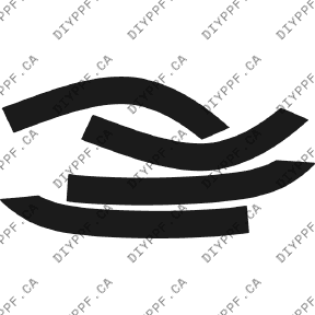 Wheel Lip Rear, L&R 2002-2009 GMC Envoy 09-02 4D SUV PPF