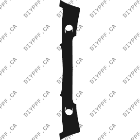 Bumper, Middle 2002-2009 GMC Envoy 09-02 4D SUV PPF