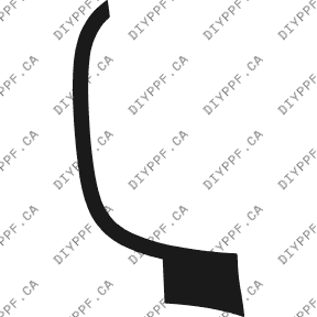 Wheel, Front Lip/Splash Right 2002-2009 GMC Envoy 09-02 4D SUV PPF