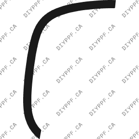 Wheel, Front Lip Left 2002-2009 GMC Envoy 09-02 4D SUV PPF