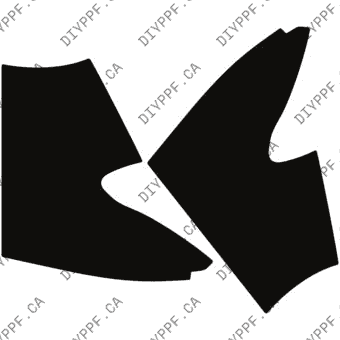 Fenders L & R, Wrapped 2021-2024 Jeep Grand Cherokee L Laredo/Altitude/Limited 24-21 4D SUV PPF