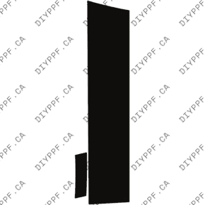 Door, Rear Panel Left 2022-2024 Jeep Wagoneer 24-22 4D SUV PPF