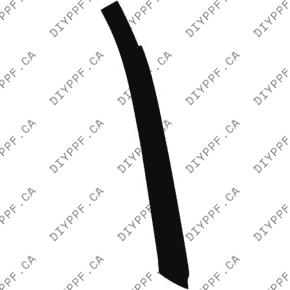 Door, A Pillar Right 2022-2024 Jeep Wagoneer 24-22 4D SUV PPF