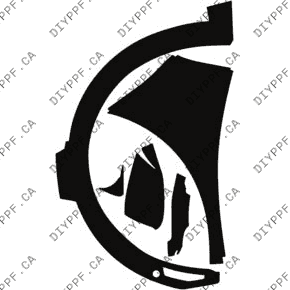 Fender/Mirror, Left Full w/ 1 Sensor 2022-2024 KIA EV6 GT-Line 24-22 4D SUV PPF