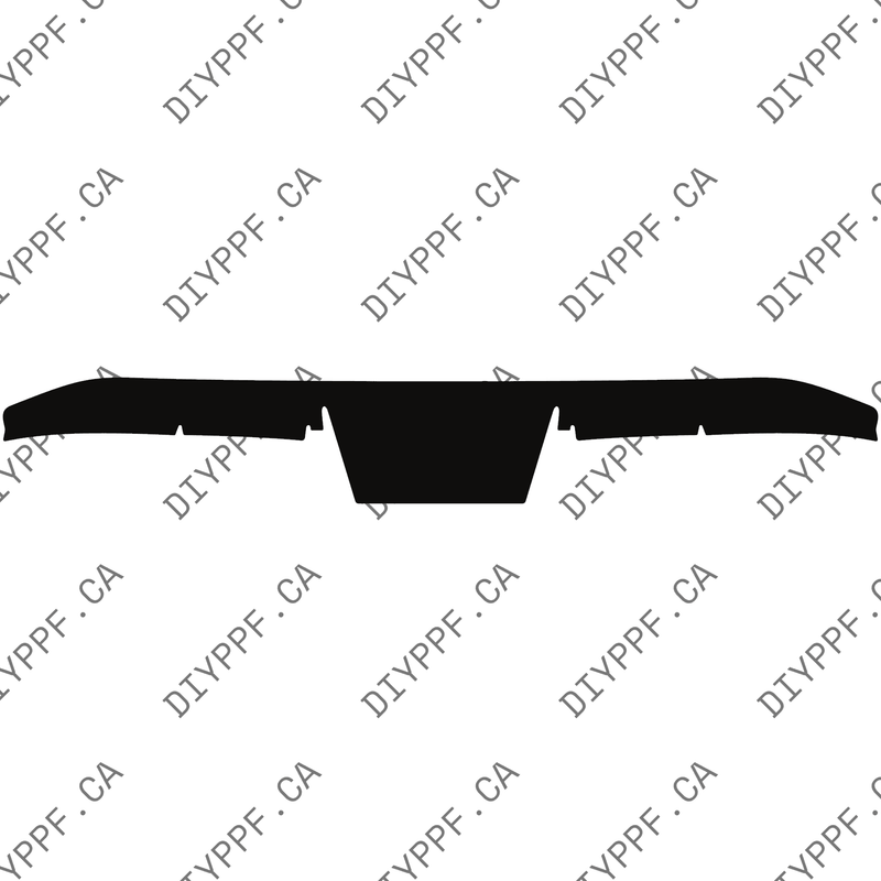 Bumper, Middle 2022-2024 KIA EV6 GT-Line 24-22 4D SUV PPF