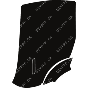 Door, Full Rear Right 2022-2024 KIA EV6 GT-Line 24-22 4D SUV PPF