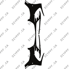 Bumper, w/ 4 Sensors 2021-2024 Mercedes-Benz S 500/S 580 w/ AMG Line 24-21 4D Sdn PPF