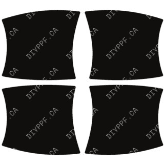 Door Handles 2022-2024 Mercedes-Benz C Class 24-22 4D Sdn PPF