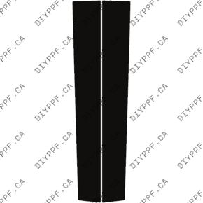 Door Panels Front, L&R 2022-2024 Mercedes-Benz C Class 24-22 4D Sdn PPF