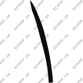 Bumper, Middle Left 2022-2023 Mercedes-Benz CLS 23-22 4D Sdn PPF