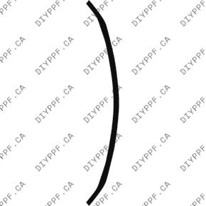 Bumper, Bottom 2022-2023 Mercedes-Benz CLS 23-22 4D Sdn PPF