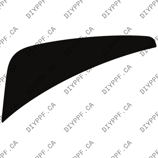 Bumper, Bottom Right 2022-2023 Mercedes-Benz CLS 23-22 4D Sdn PPF