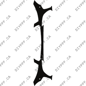 Bumper, w/ 2 Sensors 2022-2023 Mercedes-Benz CLS 23-22 4D Sdn PPF