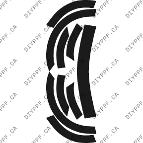 Appearance B 2003-2004 Isuzu Axiom 04-03 4D SUV PPF