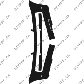 Front Bumper 2003-2004 Isuzu Axiom 04-03 4D SUV PPF