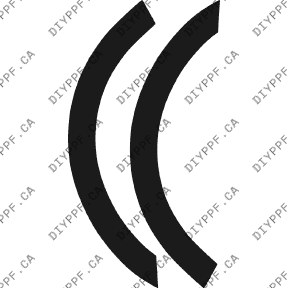 Wheel Lip Front, L&R 2003-2004 Isuzu Axiom 04-03 4D SUV PPF