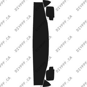 Hood/Fender/Mirrors 2003-2004 Isuzu Rodeo 04-03 4D SUV PPF