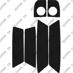 Door Handles 2003-2004 Isuzu Rodeo 04-03 4D SUV PPF