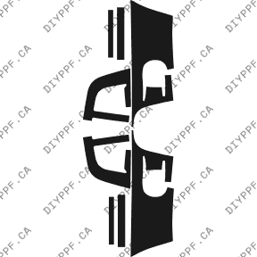 Front Bumper 2003-2003 Isuzu Rodeo Sport 03-03 2D SUV PPF