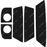 Door Handles 2003-2003 Isuzu Rodeo Sport 03-03 2D SUV PPF