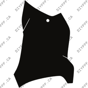 Bumper, Right w/ 1 sensor 2022-2024 Toyota Corolla Cross L/LE/XLE 24-22 4D SUV PPF