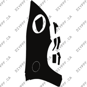 Fenders/Mirrors Full, Right 2021-2024 Porsche 911 GT3 24-21 2D Cpe PPF