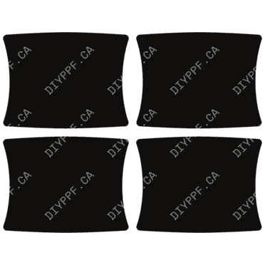 Door Handles 2022-2024 Volkswagen Golf GTI Autobahn 24-22 4D HB PPF