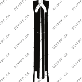 Rockers 2022-2024 Volkswagen Golf GTI Autobahn 24-22 4D HB PPF