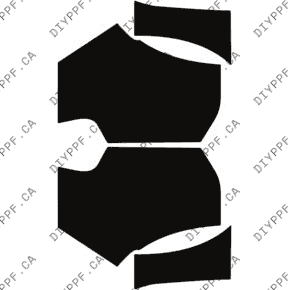 Splash 2022-2024 Volkswagen Golf GTI Autobahn 24-22 4D HB PPF