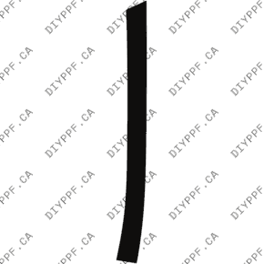 Door, A Pillar Left 2022-2024 Volkswagen Golf GTI Autobahn 24-22 4D HB PPF