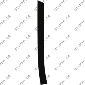 Door, A Pillar Right 2022-2024 Volkswagen Golf GTI Autobahn 24-22 4D HB PPF