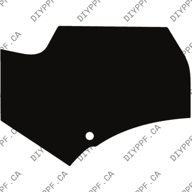 Wheel, Rear Splash, Left, Sensors 2022-2024 Volkswagen Golf GTI Autobahn 24-22 4D HB PPF