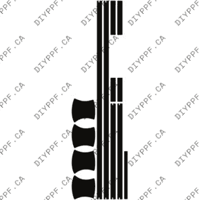 Appearance A 2022-2025 Genesis GV70 2.5T Standard/Select/Advanced 25-22 4D SUV PPF