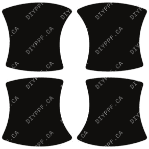 Door Handles 2022-2025 Genesis GV70 2.5T Standard/Select/Advanced 25-22 4D SUV PPF