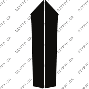 Door Panels Rear, L&R 2022-2024 KIA K5 GT-Line/GT 24-22 4D Sdn PPF