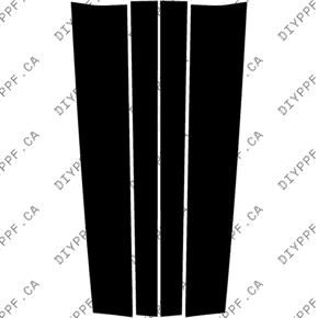 Door Panels Front, L&R 2024-2025 Buick Envista Sport Touring/Avenir 25-24 4D SUV PPF