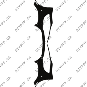 Bumper, w/ 2 Sensors 2021-2024 Mercedes-Benz S 550/S 580 24-21 4D Sdn PPF