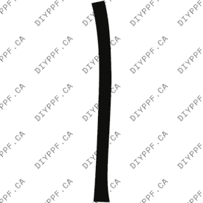 Door, A Pillar Right 2021-2024 Jaguar F-PACE SVR 24-21 4D SUV PPF