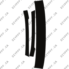 Roof & A Pillar 2022-2024 Volkswagen Jetta GLI 24-22 4D Sdn PPF