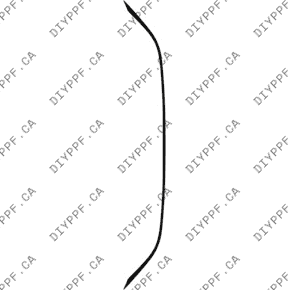 Grille, Bottom 2022-2024 Volkswagen Jetta GLI 24-22 4D Sdn PPF