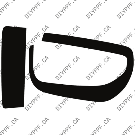 Bumper, Right Fog 2022-2024 Volkswagen Jetta GLI 24-22 4D Sdn PPF