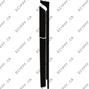 Rocker, Left 2022-2024 Volkswagen Jetta GLI 24-22 4D Sdn PPF