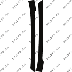 A Pillar 2021-2024 Jeep Grand Cherokee L Overland 24-21 4D SUV PPF