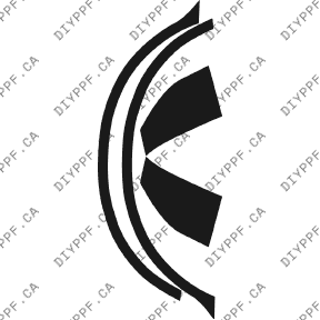 Wheel Lip/splash Rear, L&R 2003-2003 Mazda Millenia 03-03 4D Sdn PPF