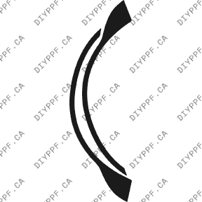 Wheel Lip/Splash Front, L&R 2003-2003 Mazda Protege 03-03 4D SW PPF