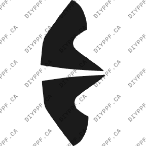 Fenders L & R 2003-2004 Mazda Protege 04-03 4D Sdn PPF