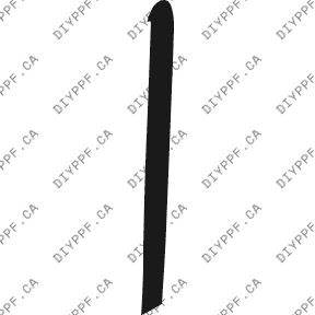 Bumper, Middle Right 2003-2006 Mercedes-Benz CL Class 06-03 2D Cpe PPF